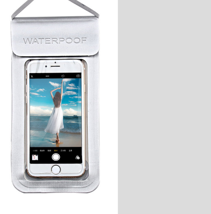 Waterproof Universal Touch Screen Mobile Phone diving set.