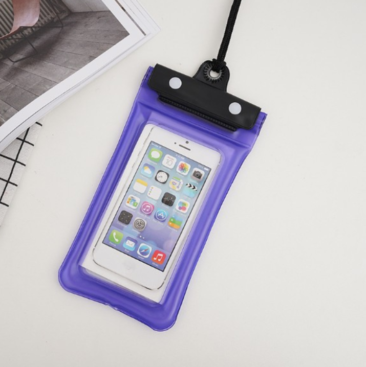 Samsung/iPhone Compatible Waterproof Pouch for Pools and Tubs