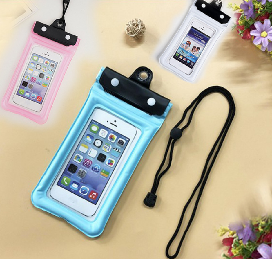 Samsung/iPhone Compatible Waterproof Pouch for Pools and Tubs