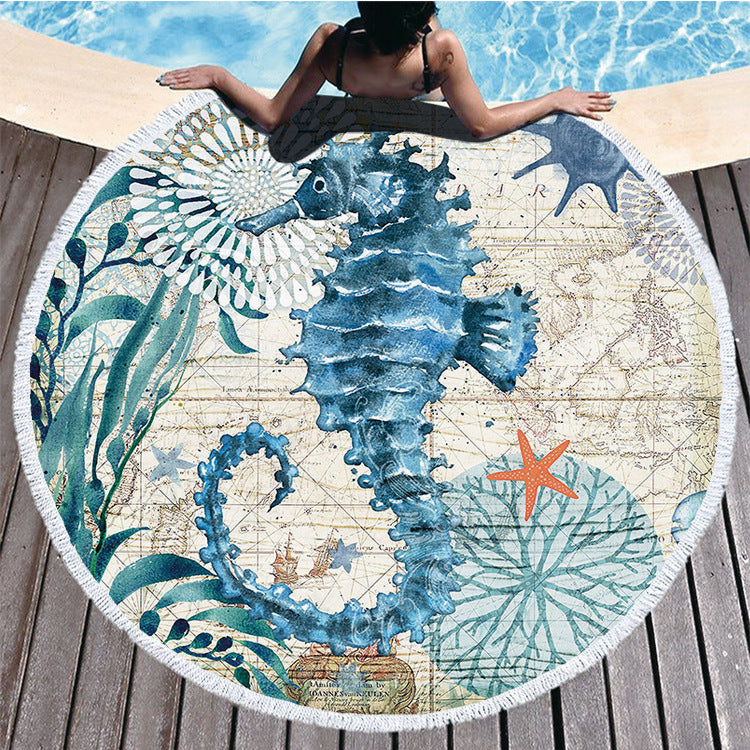 UNDER THE SEA Big Beach Lounger Towel