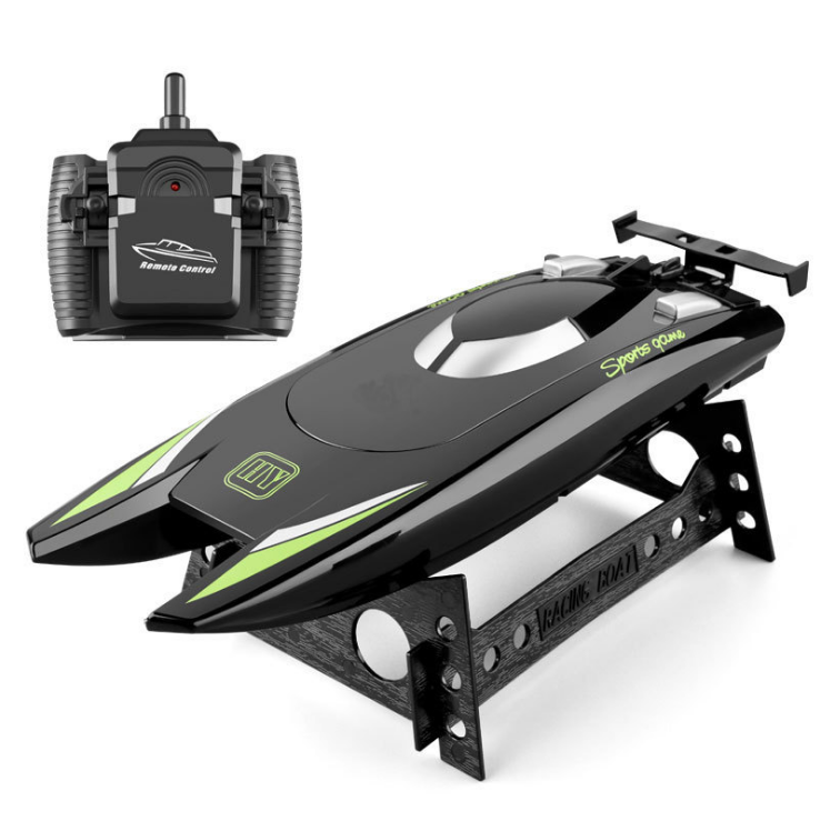 Electric Remote Control High Speed Racing Boat 7.4V Large Capacity Battery 2 Channels For Kids