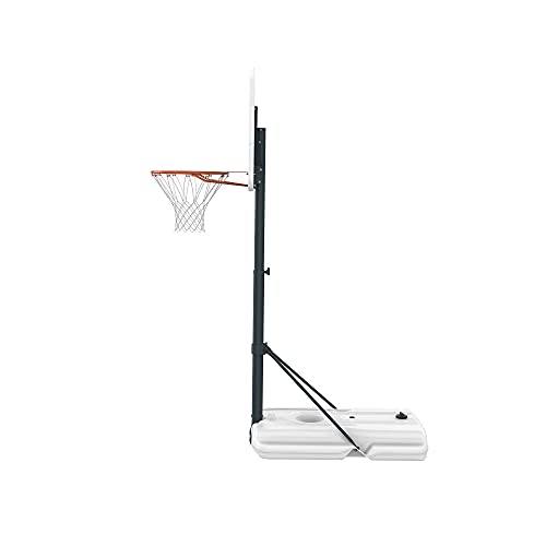 WATER WORLD FUN Pool Side Height Adjustable Portable Basketball System, 44 Inch Backboard