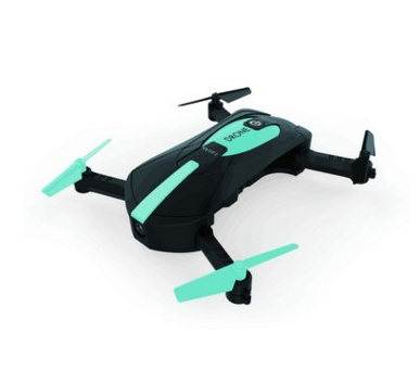Wifi Fixed Aerial Black Bee Pocket Drone.