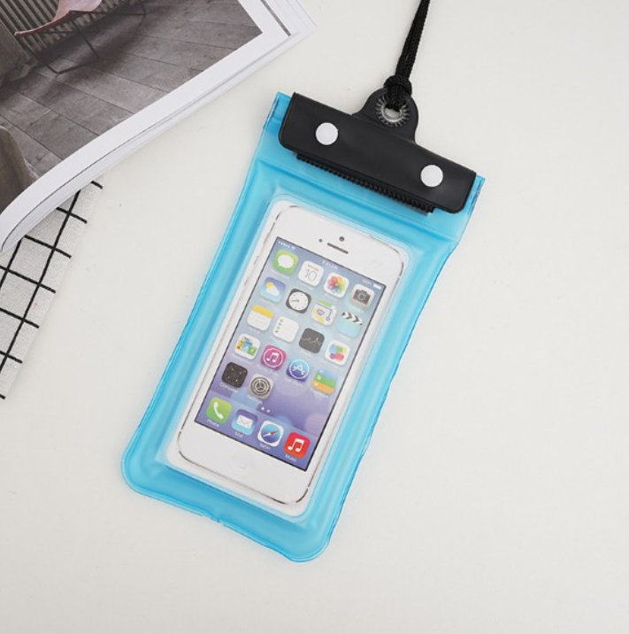 Samsung/iPhone Compatible Waterproof Pouch for Pools and Tubs