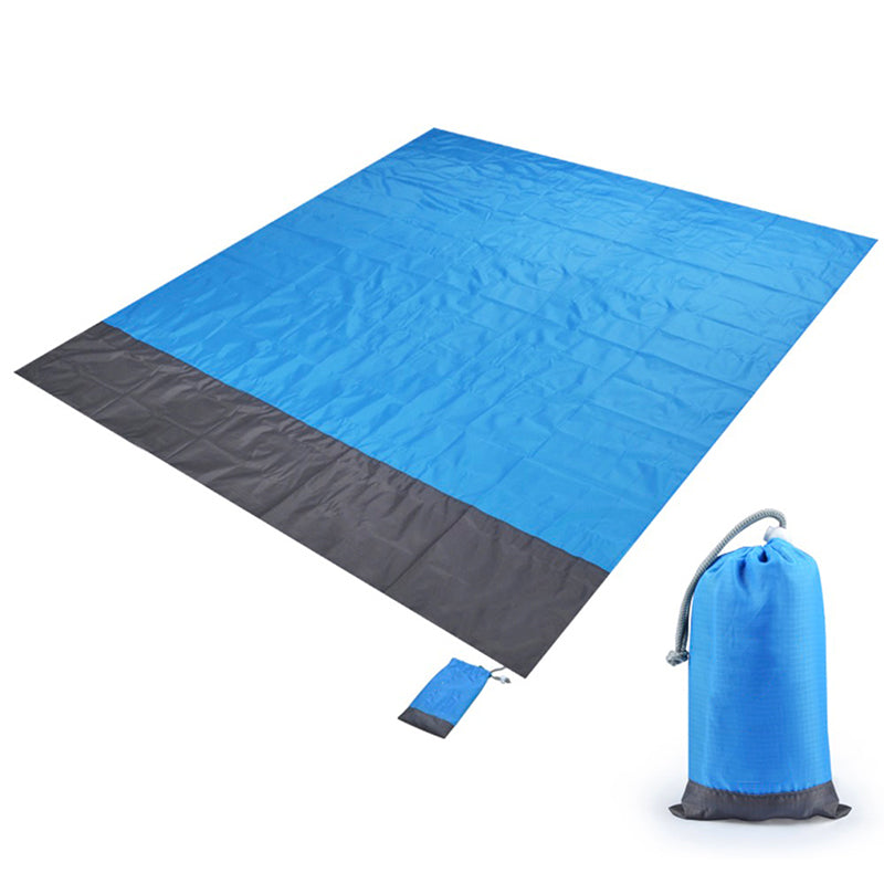 Portable Waterproof  Beach Mat Pocket Blanket