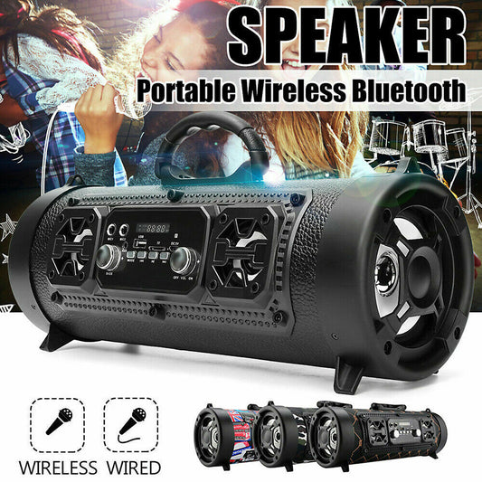 WWF High-power Portable Waterproof Wireless Bluetooth Speaker