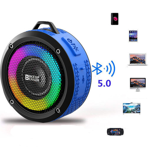 Led7 Waterproof Bluetooth RGB Color Speaker