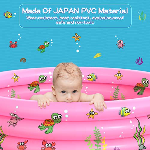 WWF Round Inflatable Baby Swimming Pool.