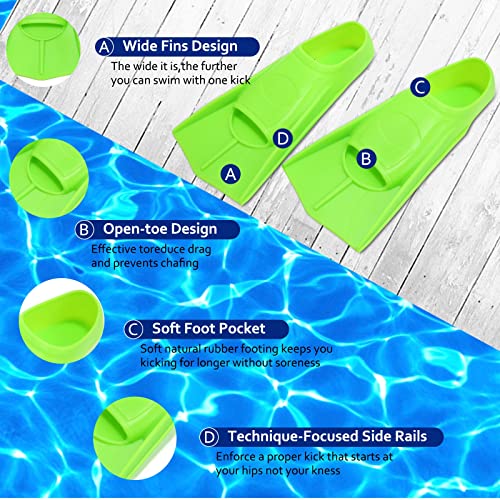Swim Training Fins for Snorkeling Suitable for Beginners.
