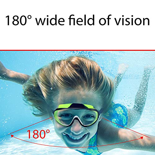 2 Pack Kids Swim Goggles for Children from 3 to 15 Years Old.