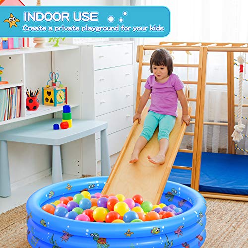 WWF Round Inflatable Baby Swimming Pool.
