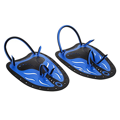 WWF Adjustable Kids Flippers For Swimming Hand Paddles
