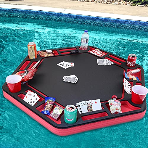 Poker Table / Game Tray with Waterproof Playing Cards.