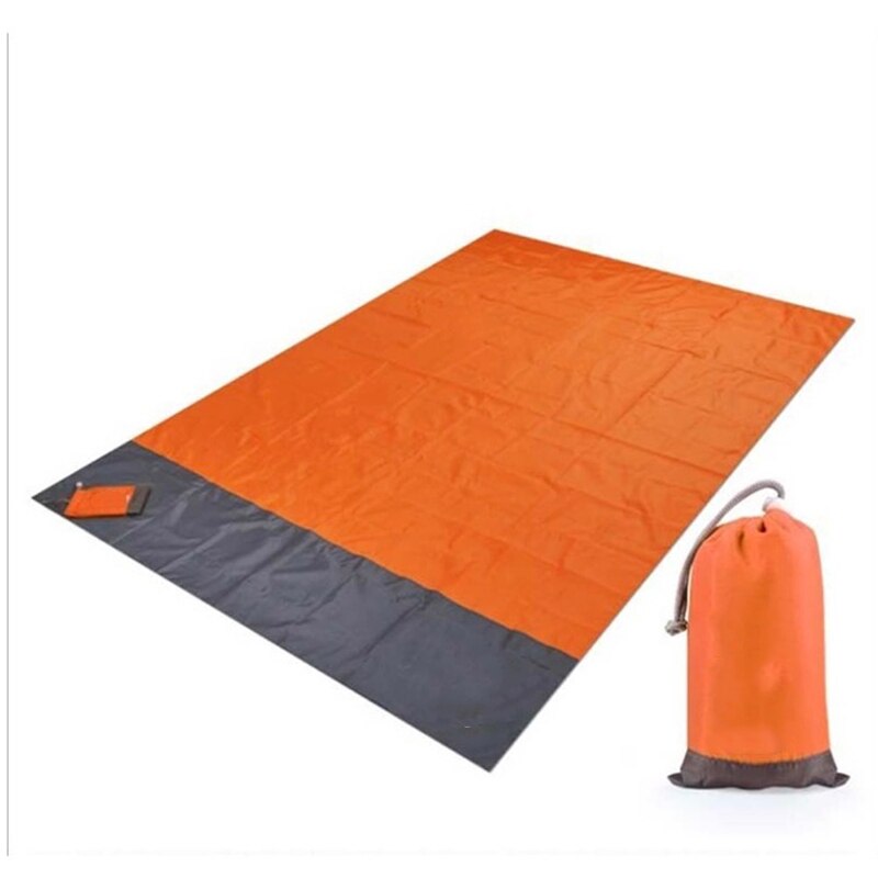 Portable Waterproof  Beach Mat Pocket Blanket