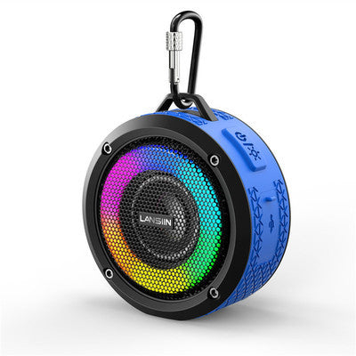 Waterproof Wireless  RGB Light-emitting Bluetooth Speaker.