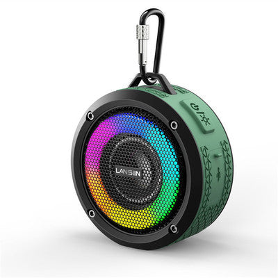 Waterproof Wireless  RGB Light-emitting Bluetooth Speaker.