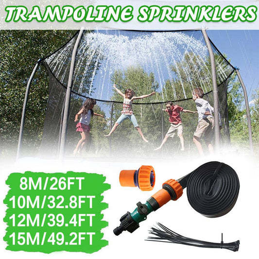 Outdoor Trampoline Sprinkler Backyard Water Park Accessories.